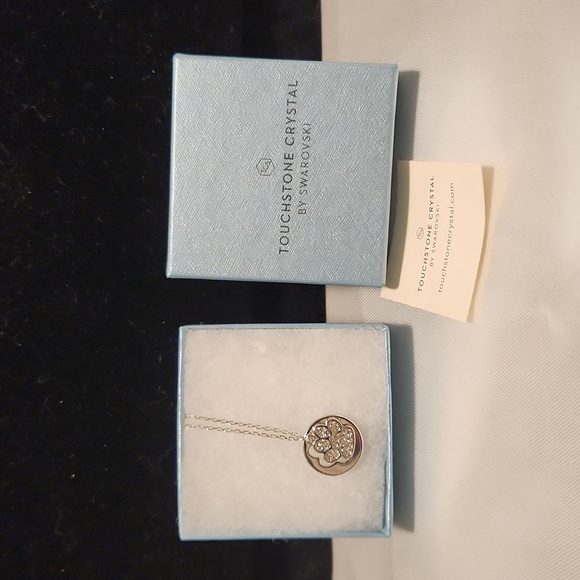 Touchstone Crystal by Swarovski  Paws Off Necklace - Picture 3 of 3